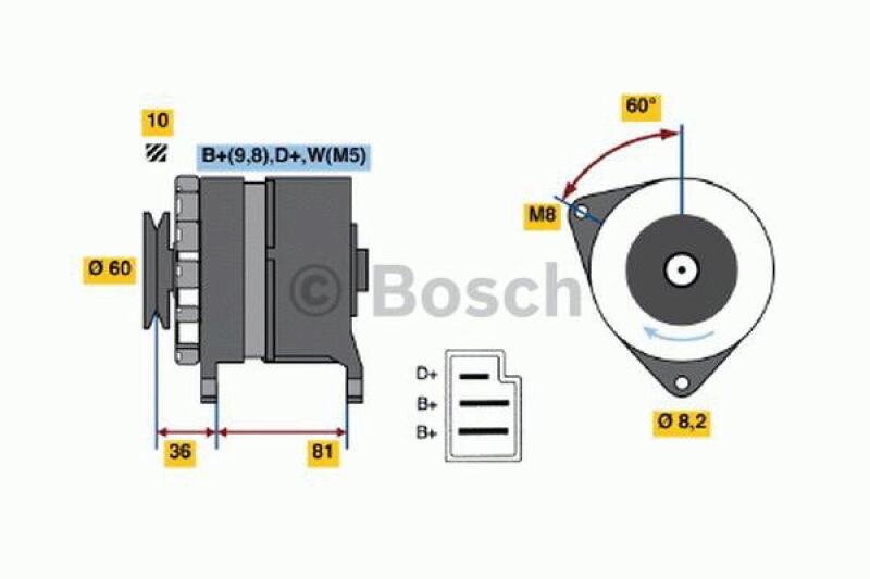 BOSCH Alternator