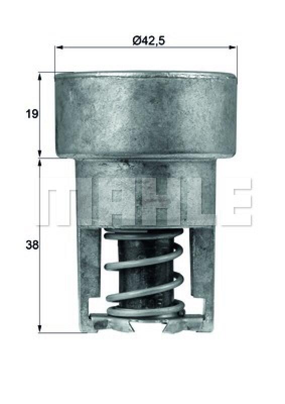 BEHR Thermostat, coolant