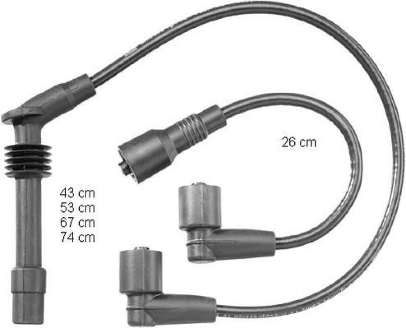 BERU Ignition Cable Kit