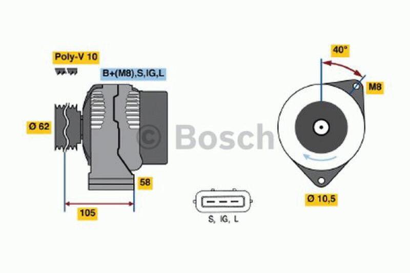 BOSCH Alternator