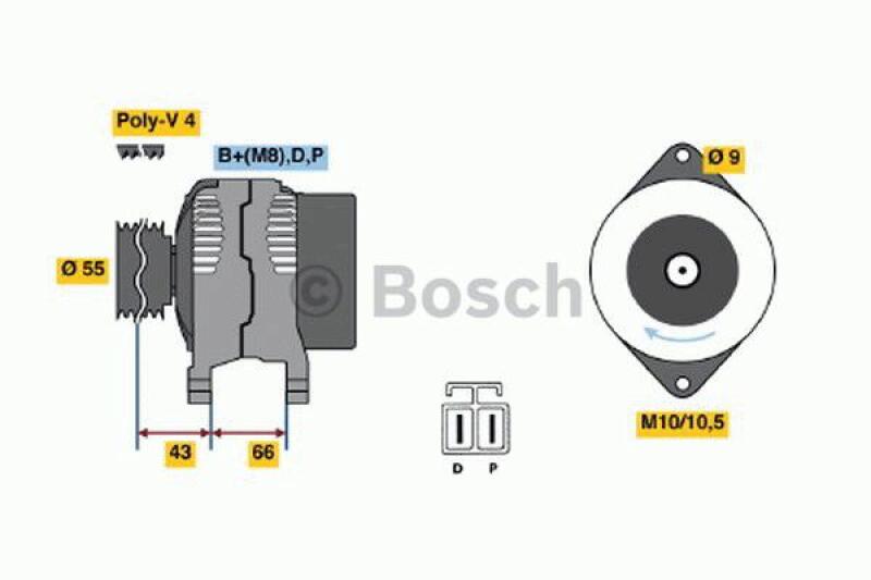 BOSCH Alternator