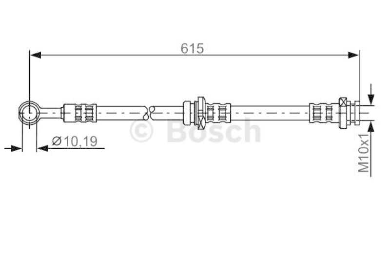 BOSCH Bremsschlauch