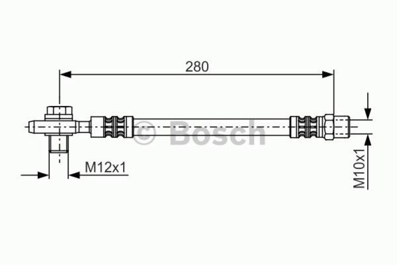 BOSCH Bremsschlauch