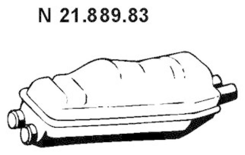 EBERSPÄCHER Endschalldämpfer