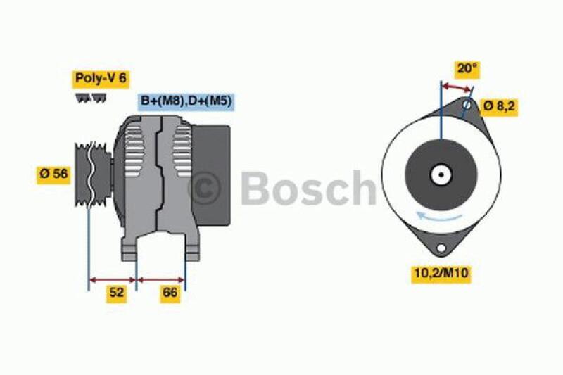 BOSCH Alternator