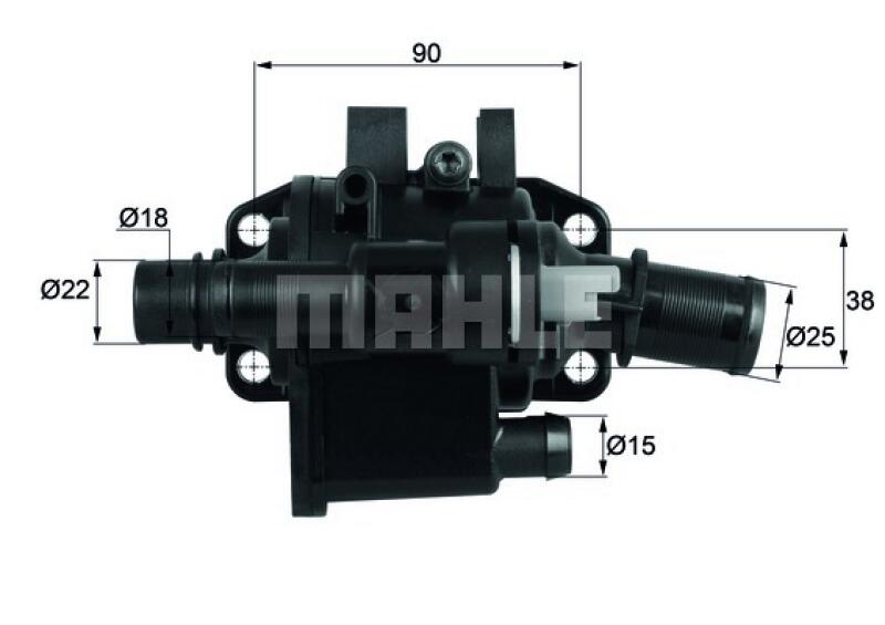 BEHR Thermostat für Kühlmittel / Kühlerthermostat