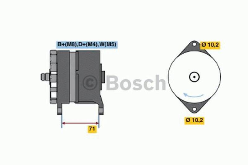 BOSCH Alternator