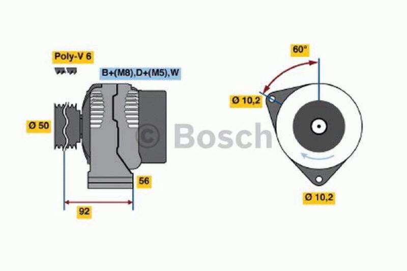 BOSCH Alternator