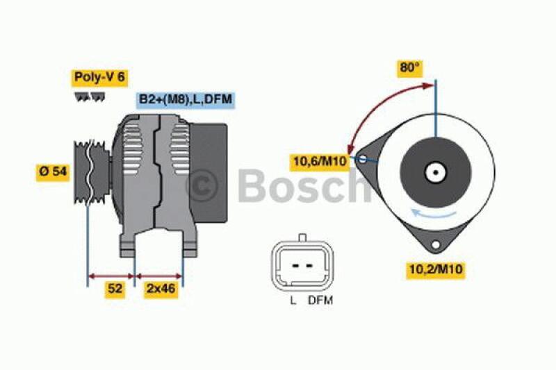 BOSCH Alternator