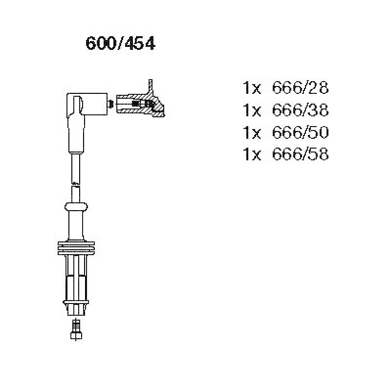 BREMI Ignition Cable Kit