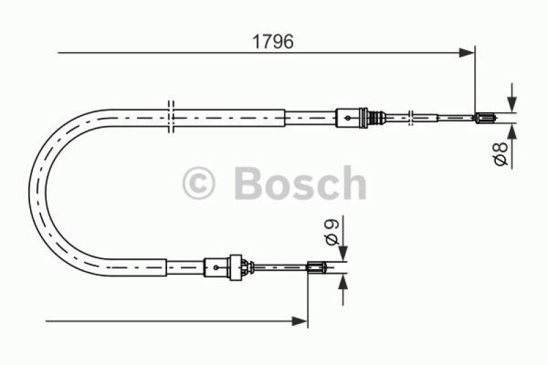 BOSCH Seilzug, Feststellbremse