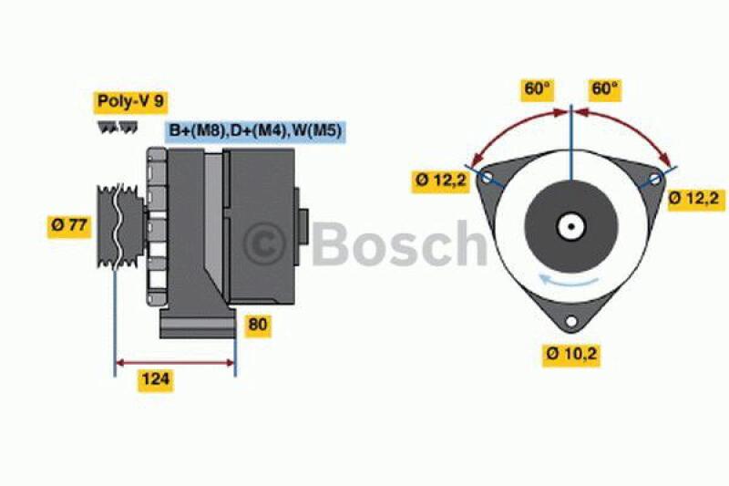 BOSCH Alternator