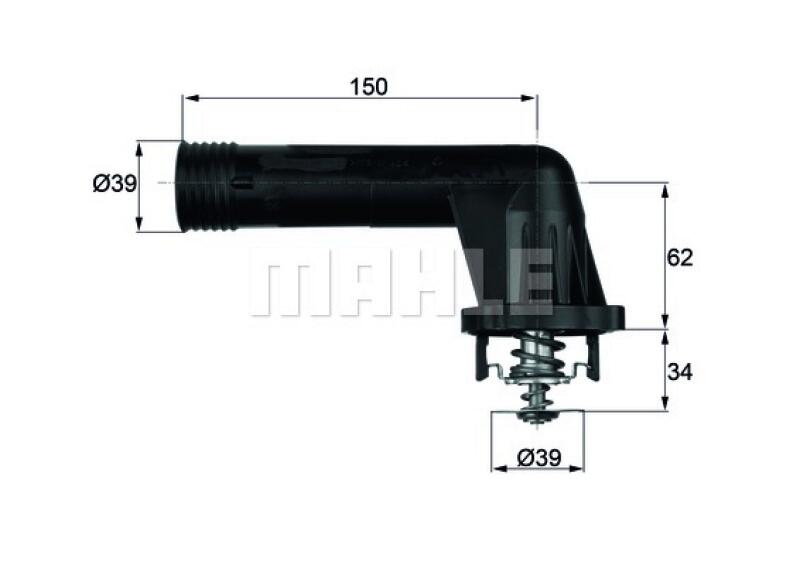 BEHR Thermostat für Kühlmittel / Kühlerthermostat