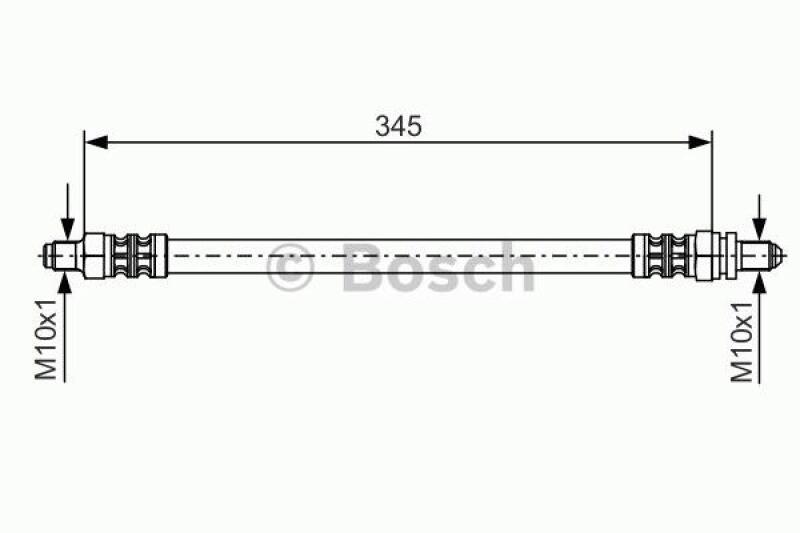 BOSCH Bremsschlauch