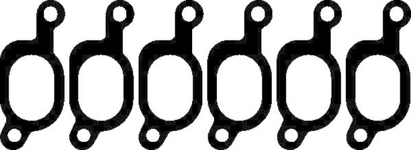 ELRING Gasket Set, exhaust manifold