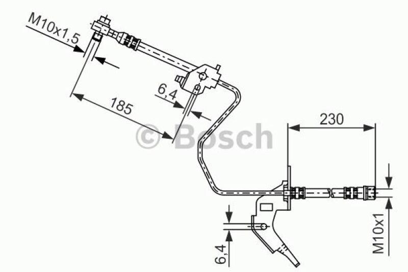 BOSCH Bremsschlauch