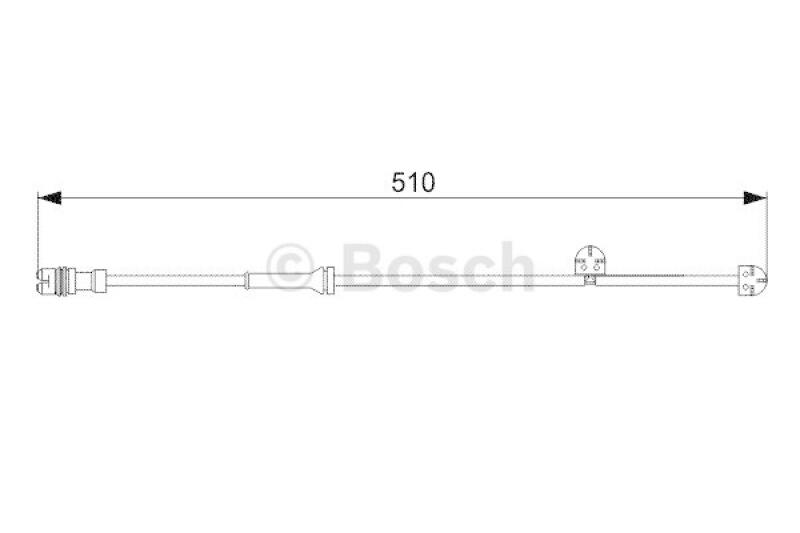 BOSCH Warnkontakt, Bremsbelagverschleiß