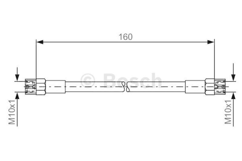 BOSCH Bremsschlauch