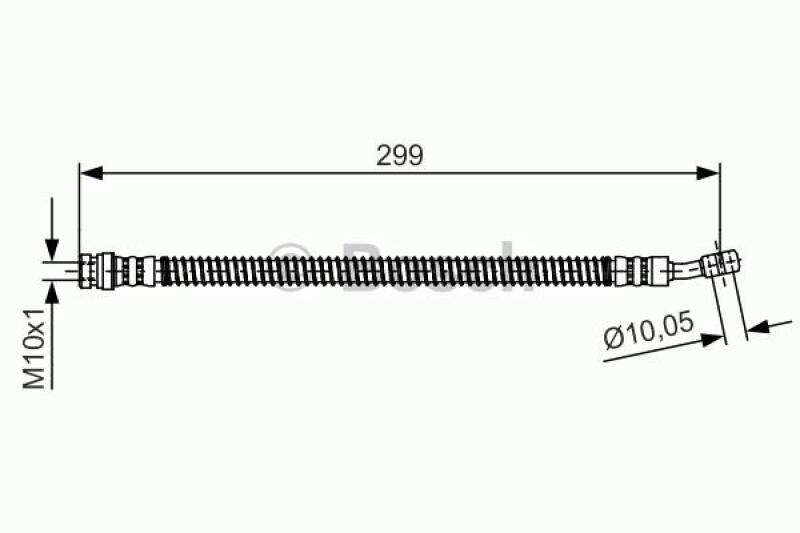 BOSCH Bremsschlauch