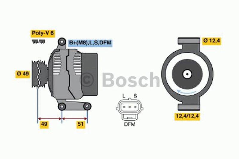 BOSCH Alternator