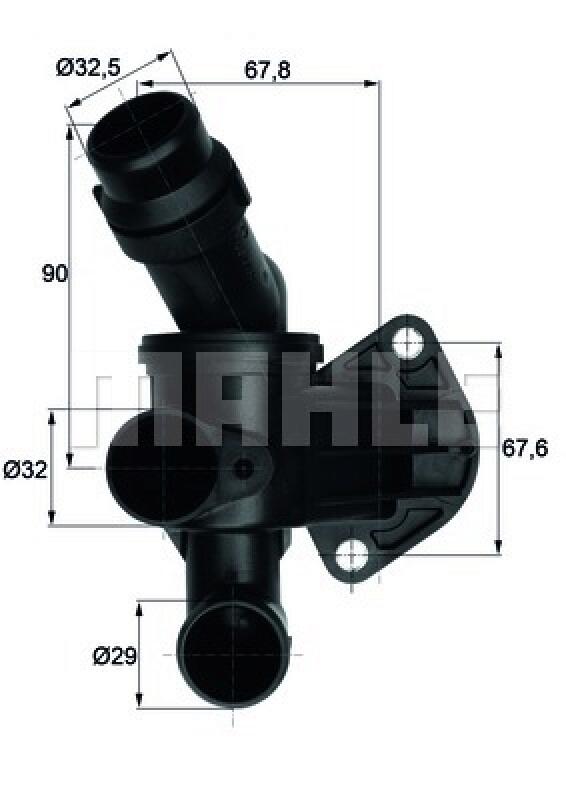 BEHR Thermostat für Kühlmittel / Kühlerthermostat