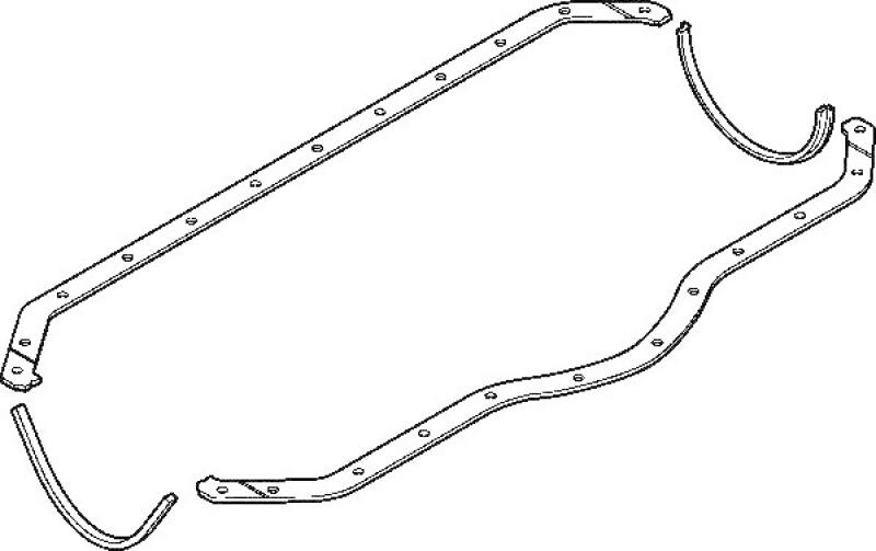 ELRING Gasket Set, wet sump