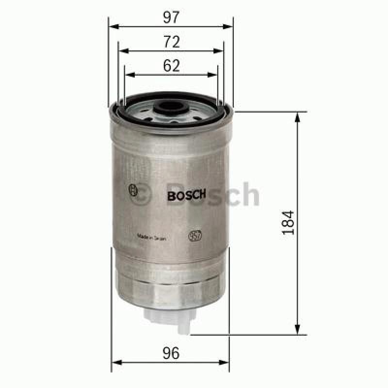 BOSCH Fuel filter