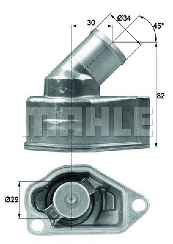 BEHR Thermostat, coolant