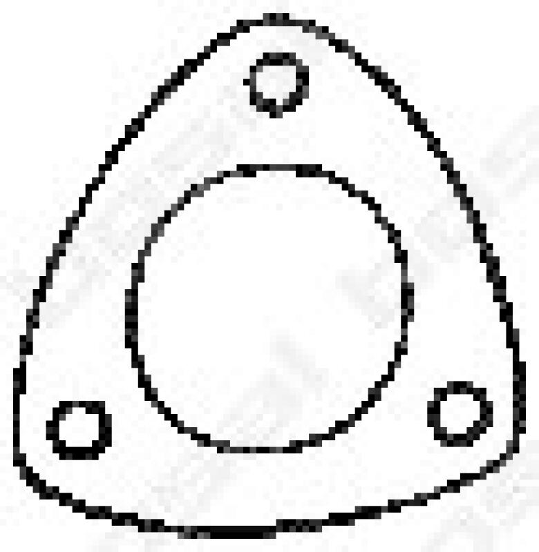 BOSAL Gasket, exhaust pipe