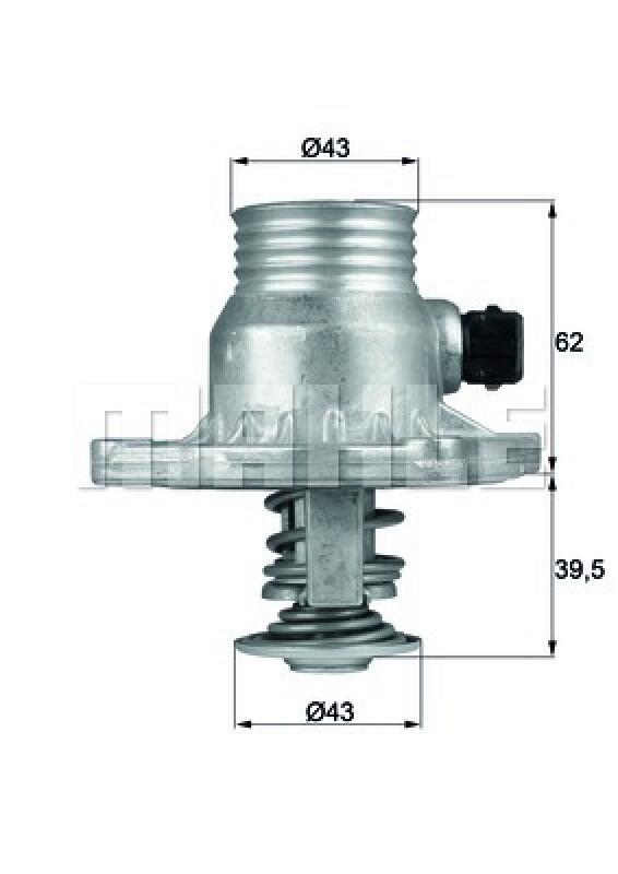 BEHR Thermostat für Kühlmittel / Kühlerthermostat