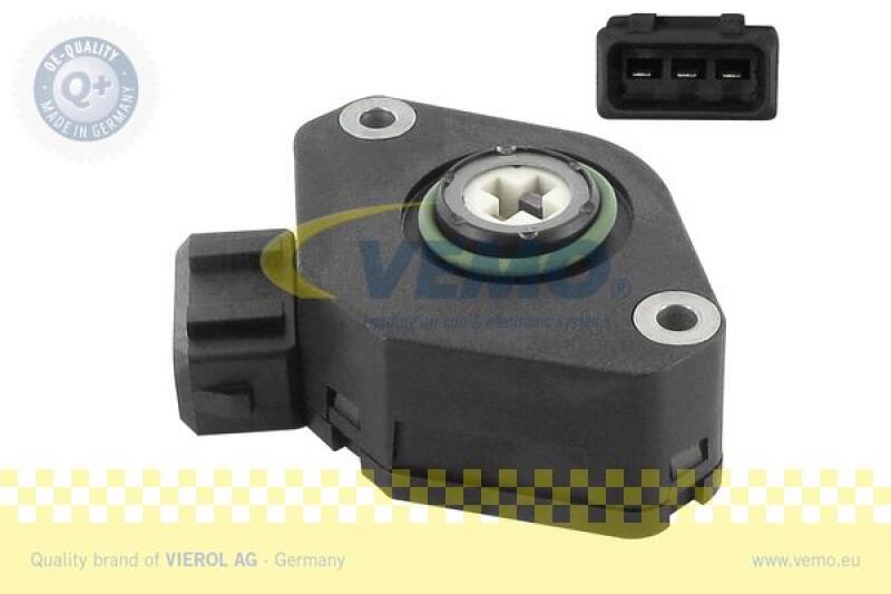 VEMO Sensor, throttle position Q+, original equipment manufacturer quality MADE IN GERMANY