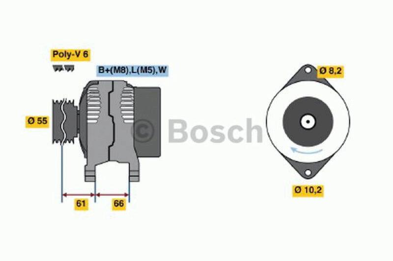 BOSCH Alternator