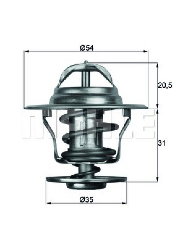 BEHR Thermostat, coolant