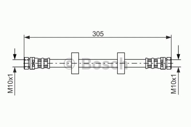 BOSCH Bremsschlauch