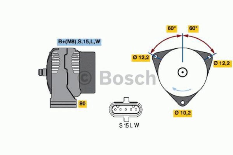 BOSCH Alternator