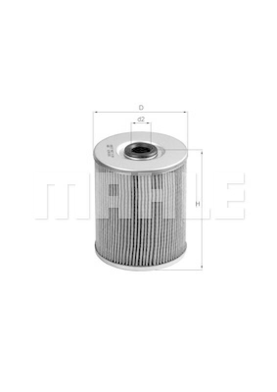 MAHLE ORIGINAL Filter, operating hydraulics