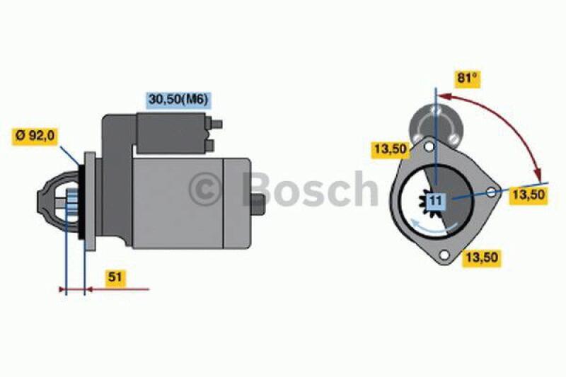 BOSCH Starter