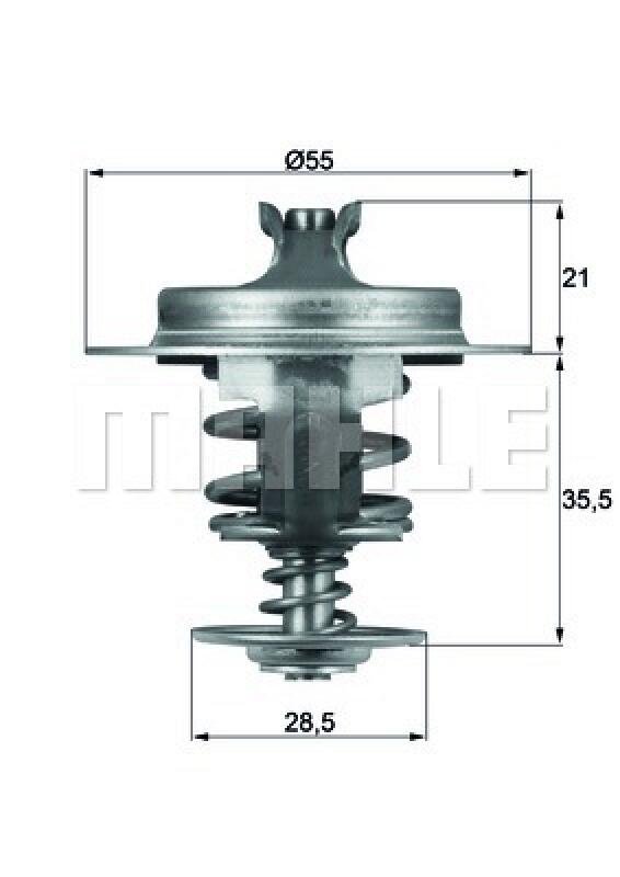 BEHR Thermostat, coolant