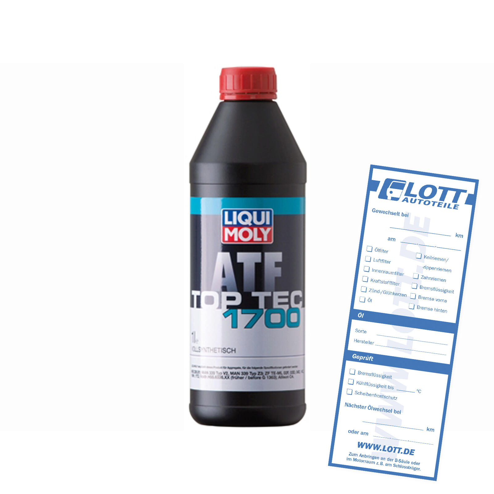 Liqui Moly Automatikgetriebeöl Top Tec ATF 1700 1L