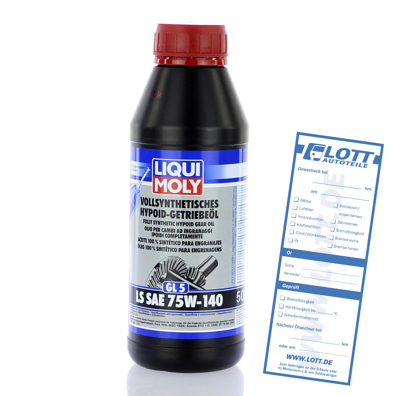 Liqui Moly Hypoidgetriebeöl LS SAE 75W-140 500ml