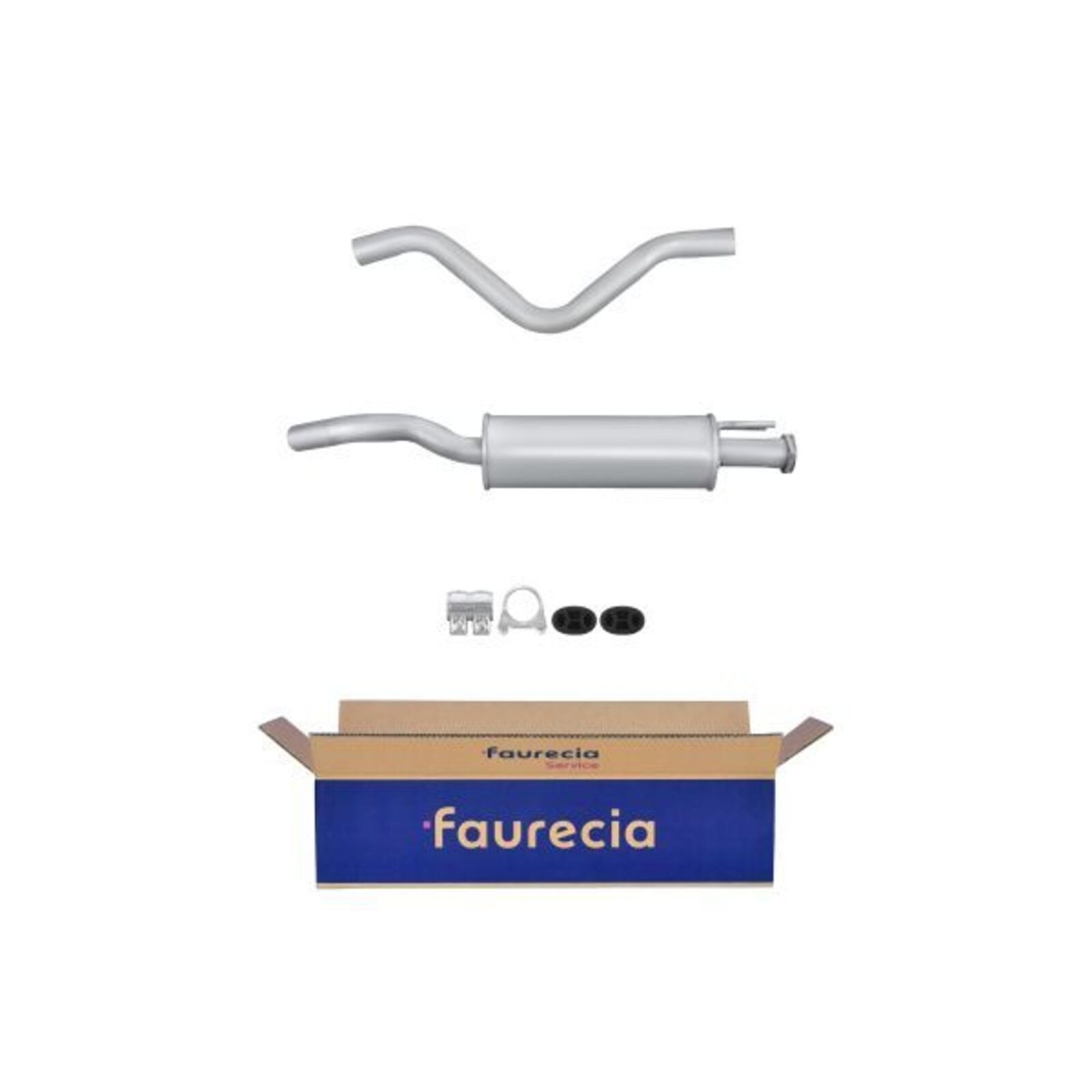 HELLA Mittelschalldämpfer Easy2Fit – PARTNERED with Faurecia