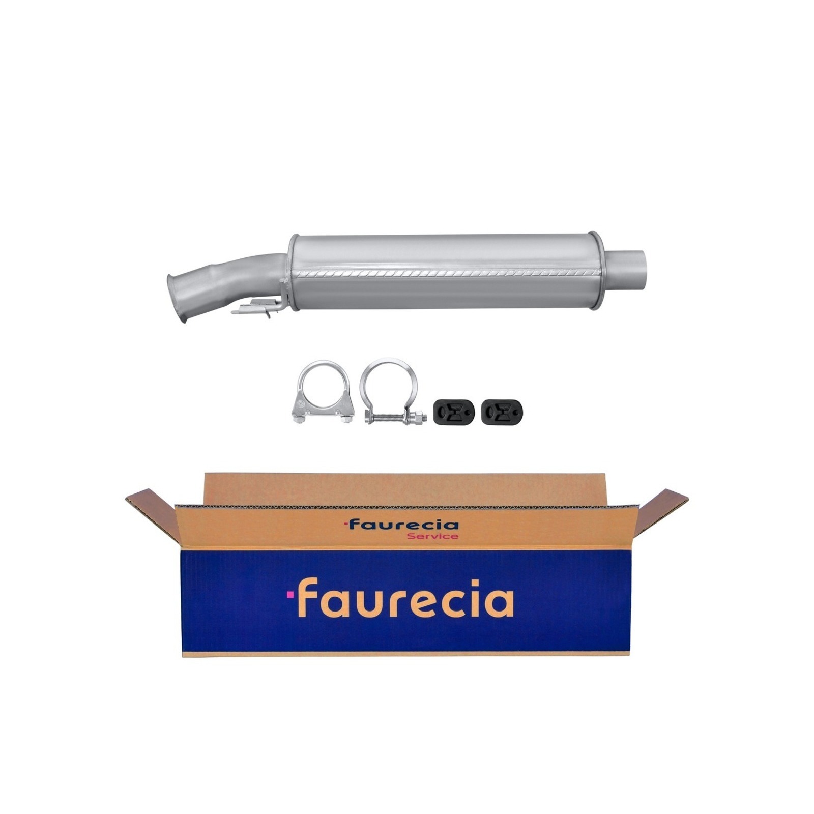 HELLA Mittelschalldämpfer Easy2Fit – PARTNERED with Faurecia