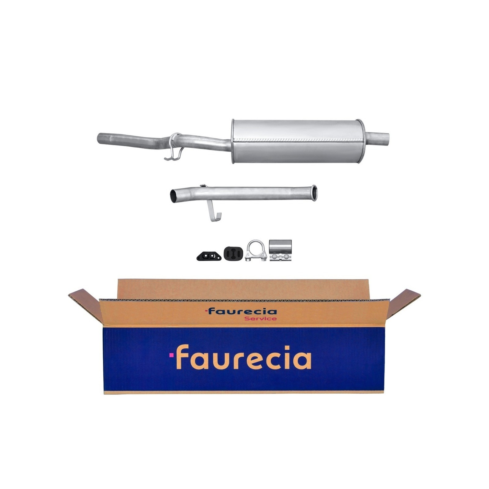 HELLA Endschalldämpfer Easy2Fit – PARTNERED with Faurecia