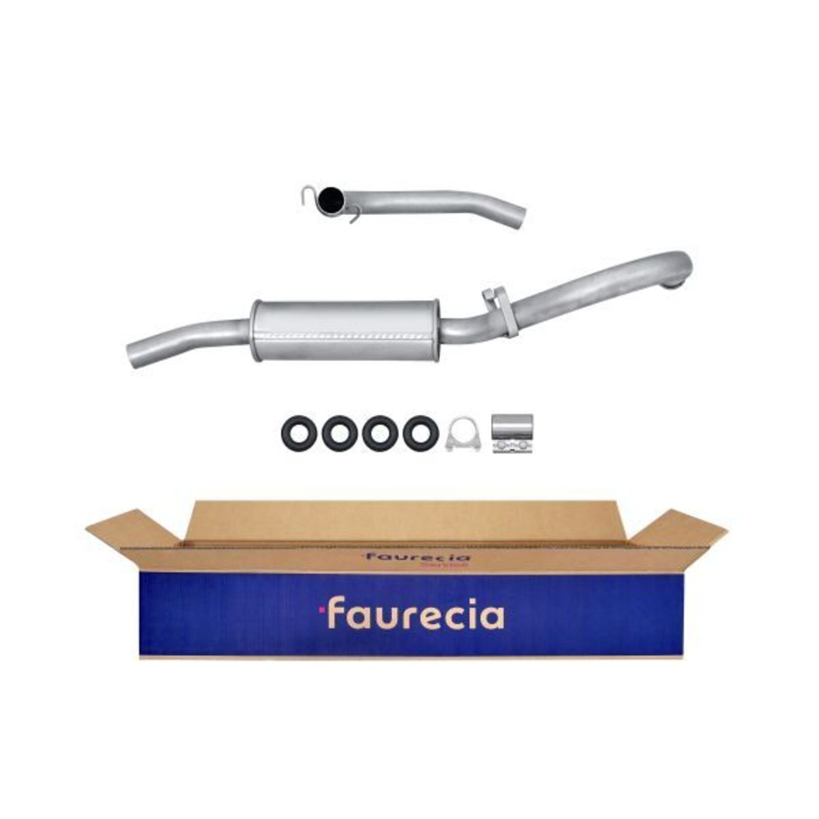 HELLA Endschalldämpfer Easy2Fit – PARTNERED with Faurecia