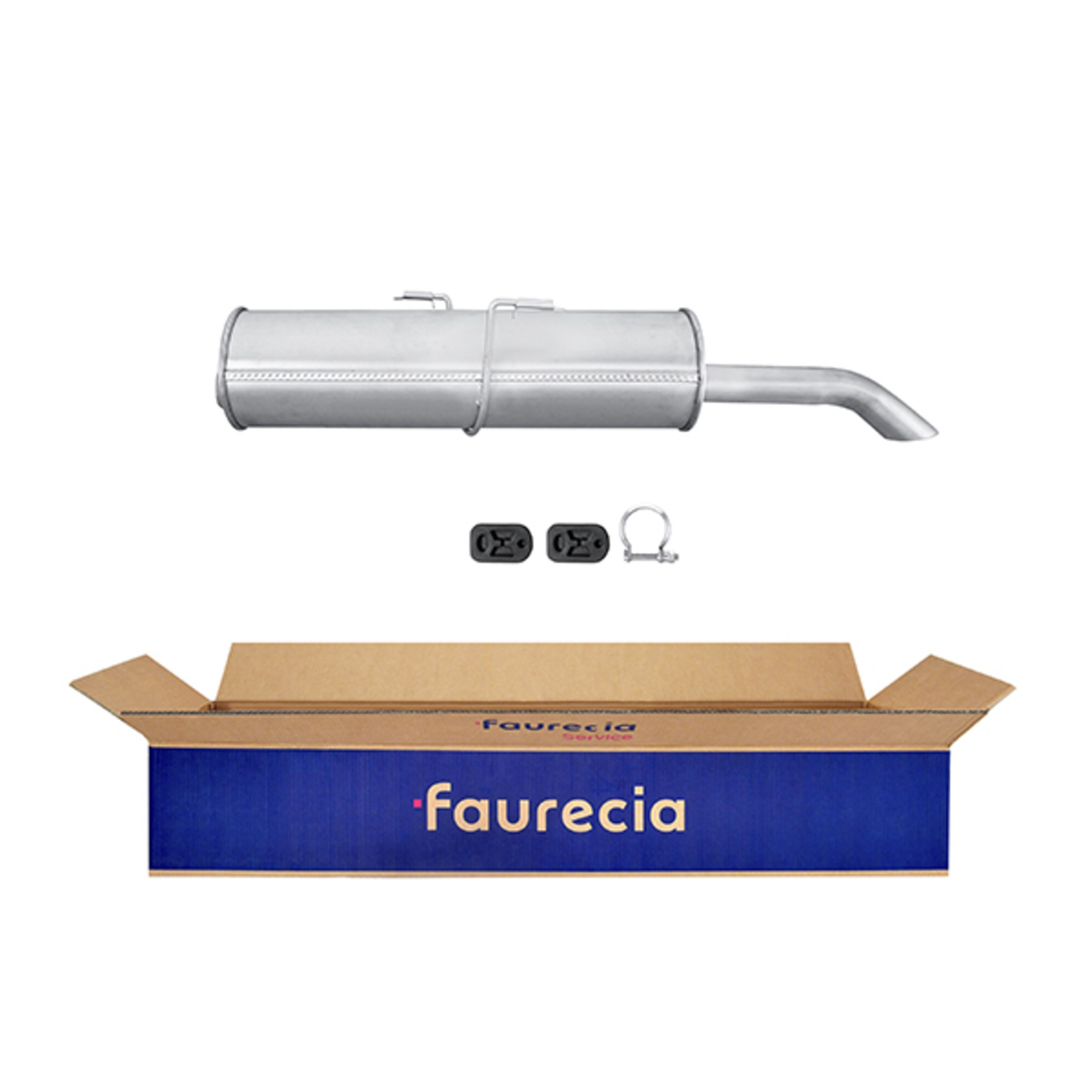 HELLA Endschalldämpfer Easy2Fit – PARTNERED with Faurecia