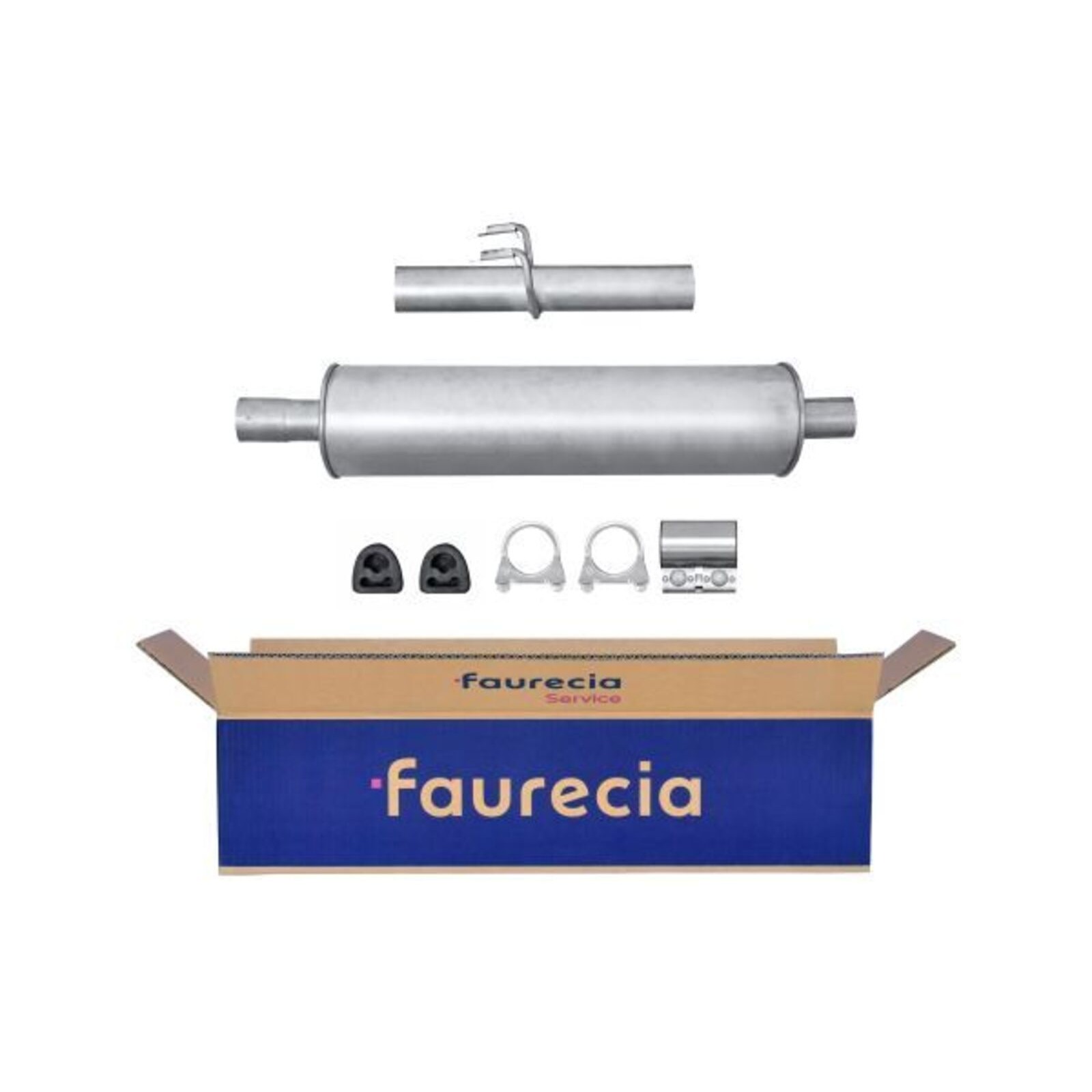 HELLA Endschalldämpfer Easy2Fit – PARTNERED with Faurecia