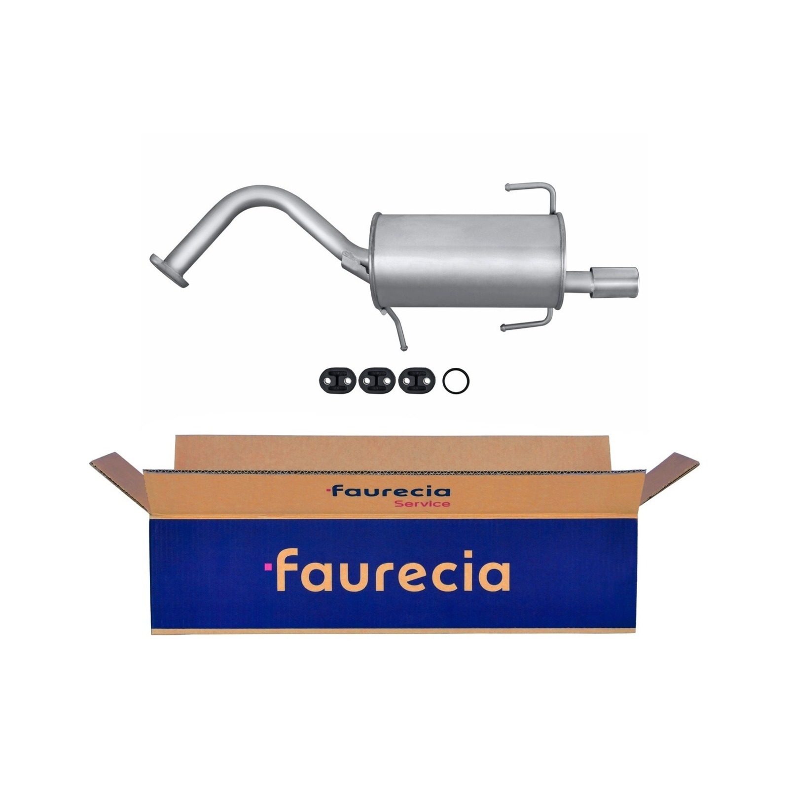 HELLA Endschalldämpfer Easy2Fit – PARTNERED with Faurecia