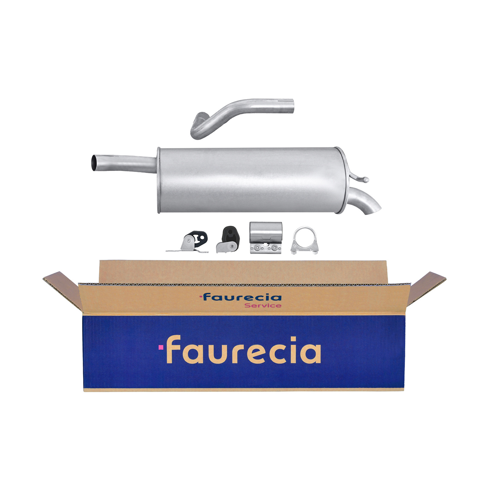 HELLA Endschalldämpfer Easy2Fit – PARTNERED with Faurecia