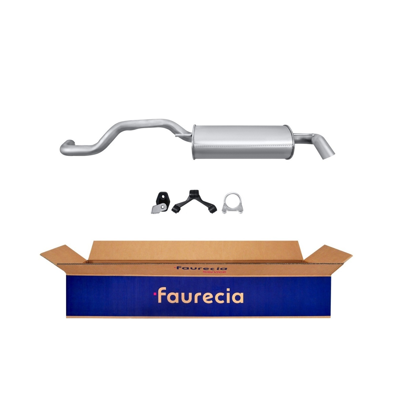 HELLA Endschalldämpfer Easy2Fit – PARTNERED with Faurecia