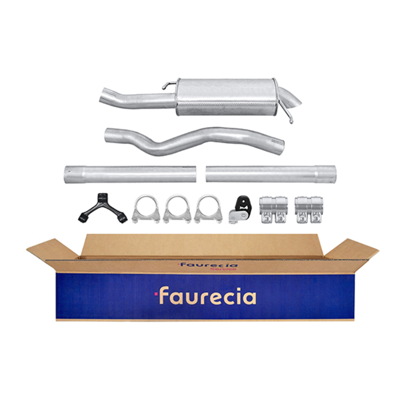 HELLA Endschalldämpfer Easy2Fit – PARTNERED with Faurecia